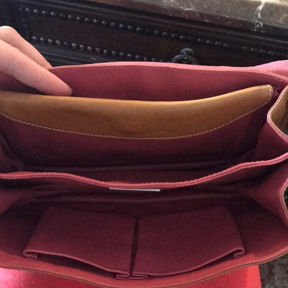 Authentic Prada studded tan handbag - Picture 5 of 8